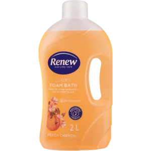Renew Peach Chiffon Luxury Foam Bath 2L