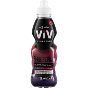 aQuellé Viv Hydration Gardenfruit Flavoured Sports Drink Bottle 600ml aQuellé Viv Hydration Gardenfruit Flavoured Sports Drink Bottle 600ml
