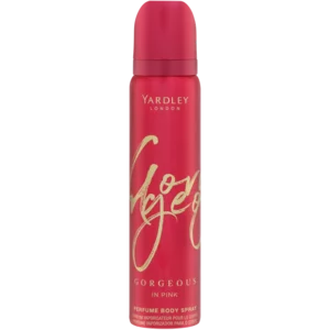 Yardley London Gorgeous In Pink Ladies Body Spray 90ml Yardley London Gorgeous In Pink Ladies Body Spray 90ml