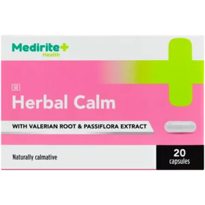 Medirite Health Herbal Calm Capsules 20 Pack