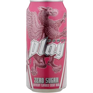 Power Play Zero Sugar Raspberry Flavoured Energy Drink Can 440ml Power Play Zero Sugar Raspberry Flavoured Energy Drink Can 440ml