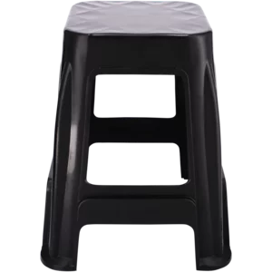Big Jim Black Plastic Stool 46cm Big Jim Black Plastic Stool 46cm