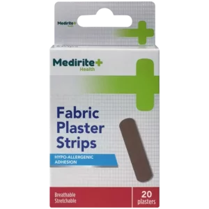 Medirite Fabric Plaster Strips 20 Pack