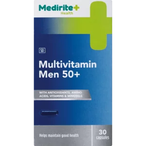 Medirite Health Men 50+ Multivitamin Capsules 30 Pack Medirite Health Men 50+ Multivitamin Capsules 30 Pack