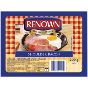 Renown Shoulder Bacon 200g