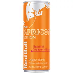 Red Bull Summer Edition Apricot & Strawberry Flavoured Energy Drink 250ml Red Bull Summer Edition Apricot & Strawberry Flavoured Energy Drink 250ml