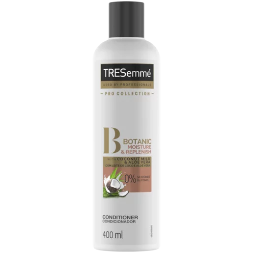 Tresemmé Pro Collection Botanic Moisture & Replenish Conditioner 400ml Tresemmé Pro Collection Botanic Moisture & Replenish Conditioner 400ml
