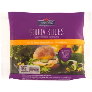 Emborg Gouda Cheese Slices 175g Emborg Gouda Cheese Slices 175g