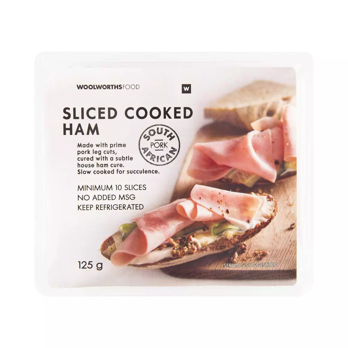 Sliced Cooked Ham 125g Sliced Cooked Ham 125g