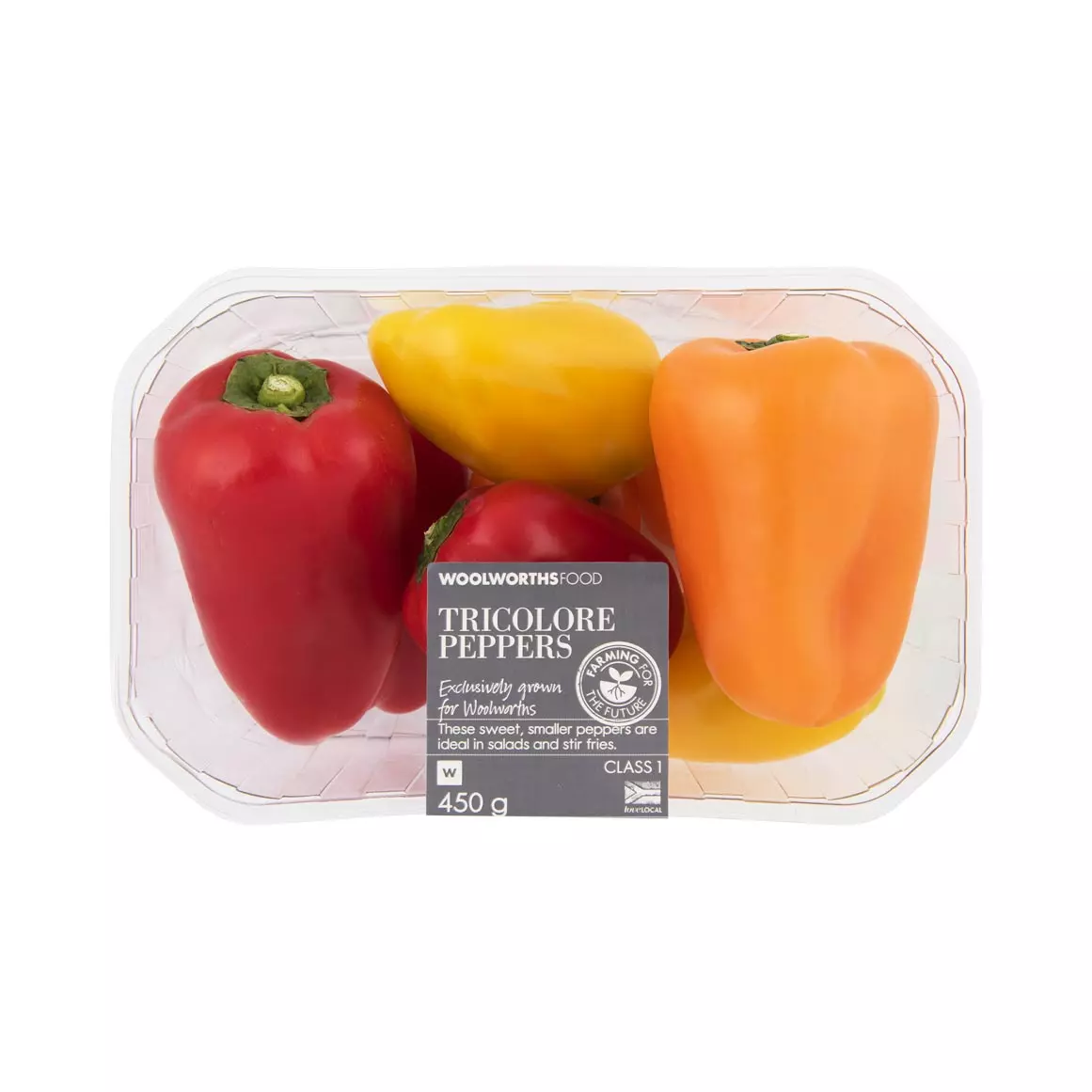 Tricolore Peppers 450g