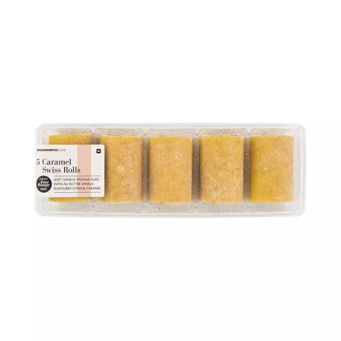 Caramel Swiss Rolls 5pk Caramel Swiss Rolls 5pk