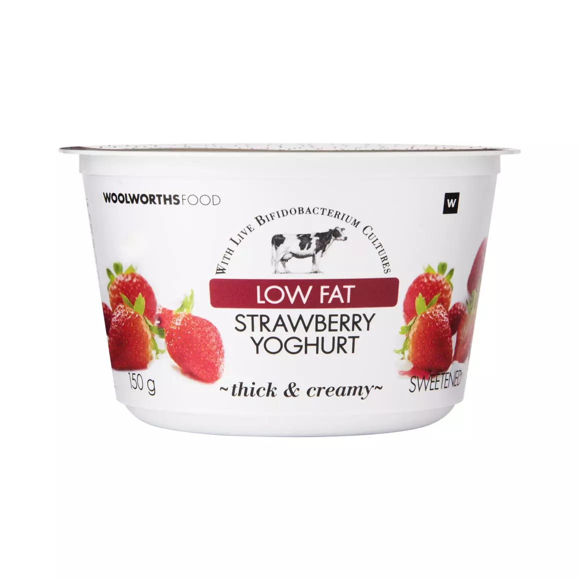 Low Fat Strawberry Yoghurt 150g Low Fat Strawberry Yoghurt 150g