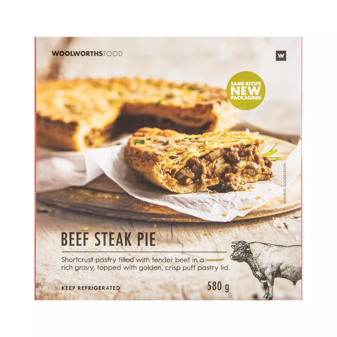 Beef Steak Pie 580g