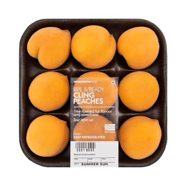 Ripe & Ready Cling Peaches 6/9 pk