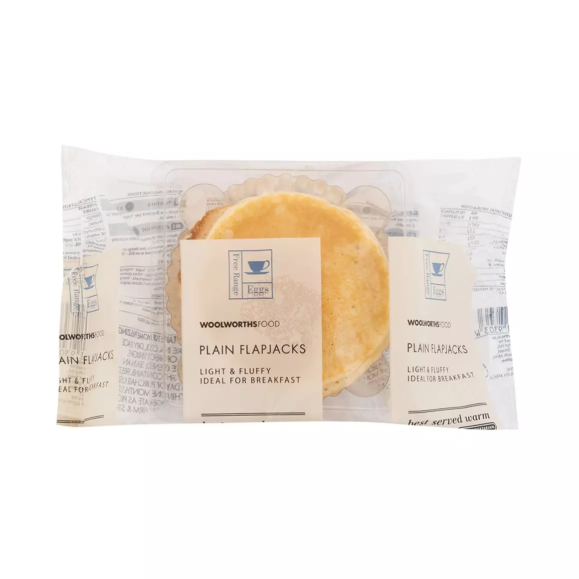 Plain Flapjacks 6pk