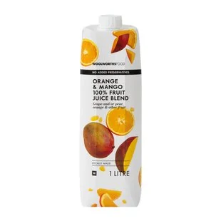 100% Mango and Orange Fruit Juice Blend 1L 100% Mango and Orange Fruit Juice Blend 1L