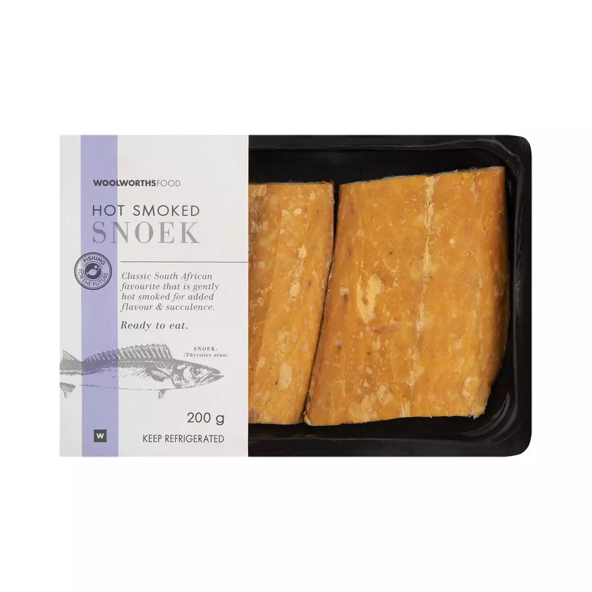Hot Smoked Snoek 200g Hot Smoked Snoek 200g