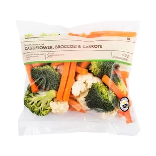 Cauliflower, Broccoli & Carrots 400g Cauliflower, Broccoli & Carrots 400g