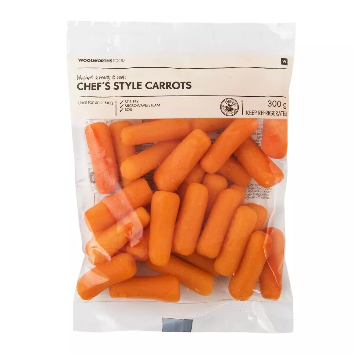 Chefs Style Carrots 300g