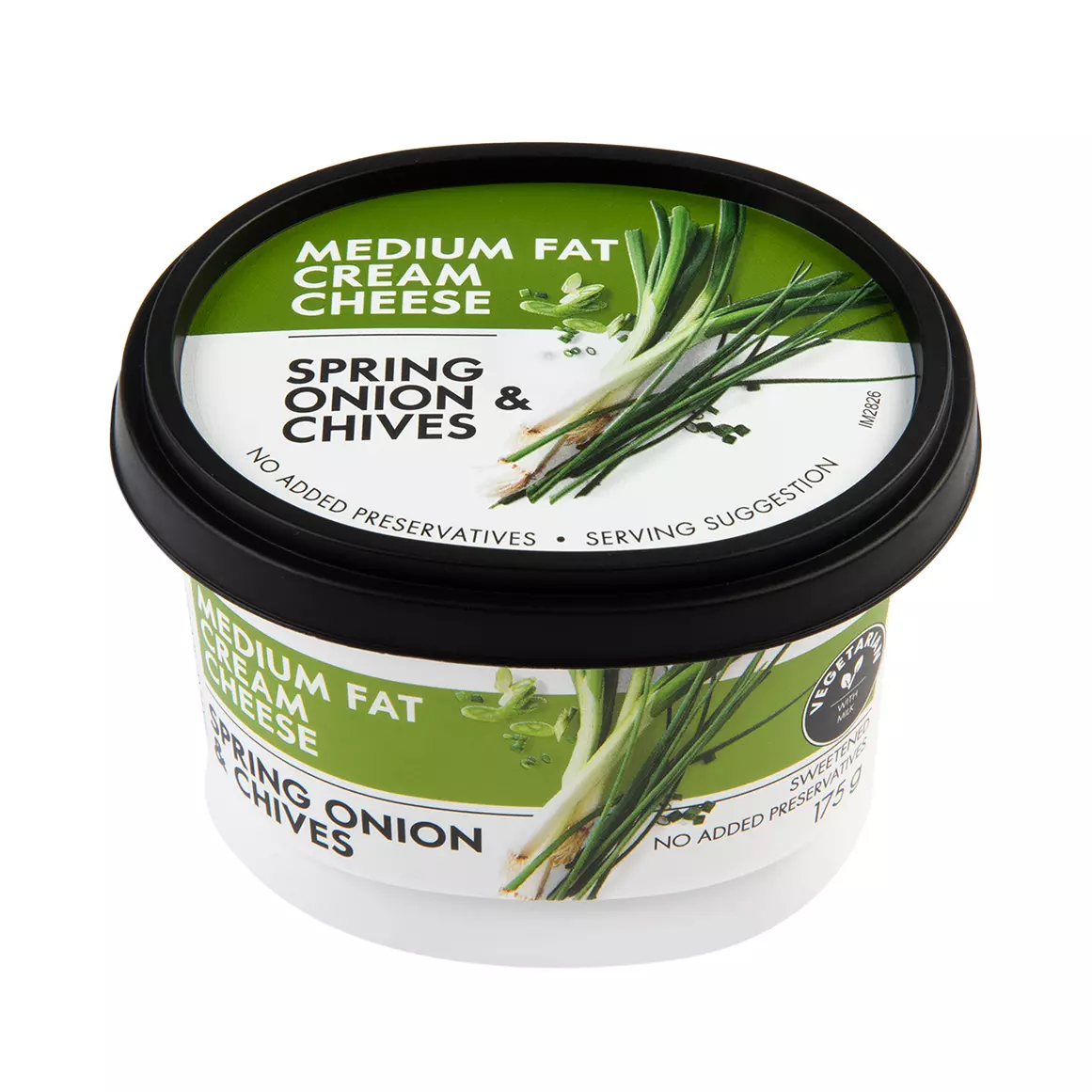 Spring Onion & Chives Medium Fat Cream Cheese 175g