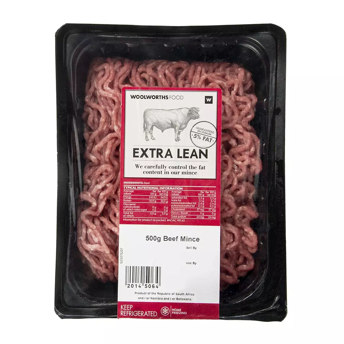 Extra Lean Beef Mince 500g