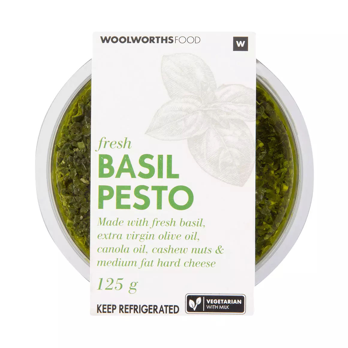 Basil Pesto 125g Basil Pesto 125g