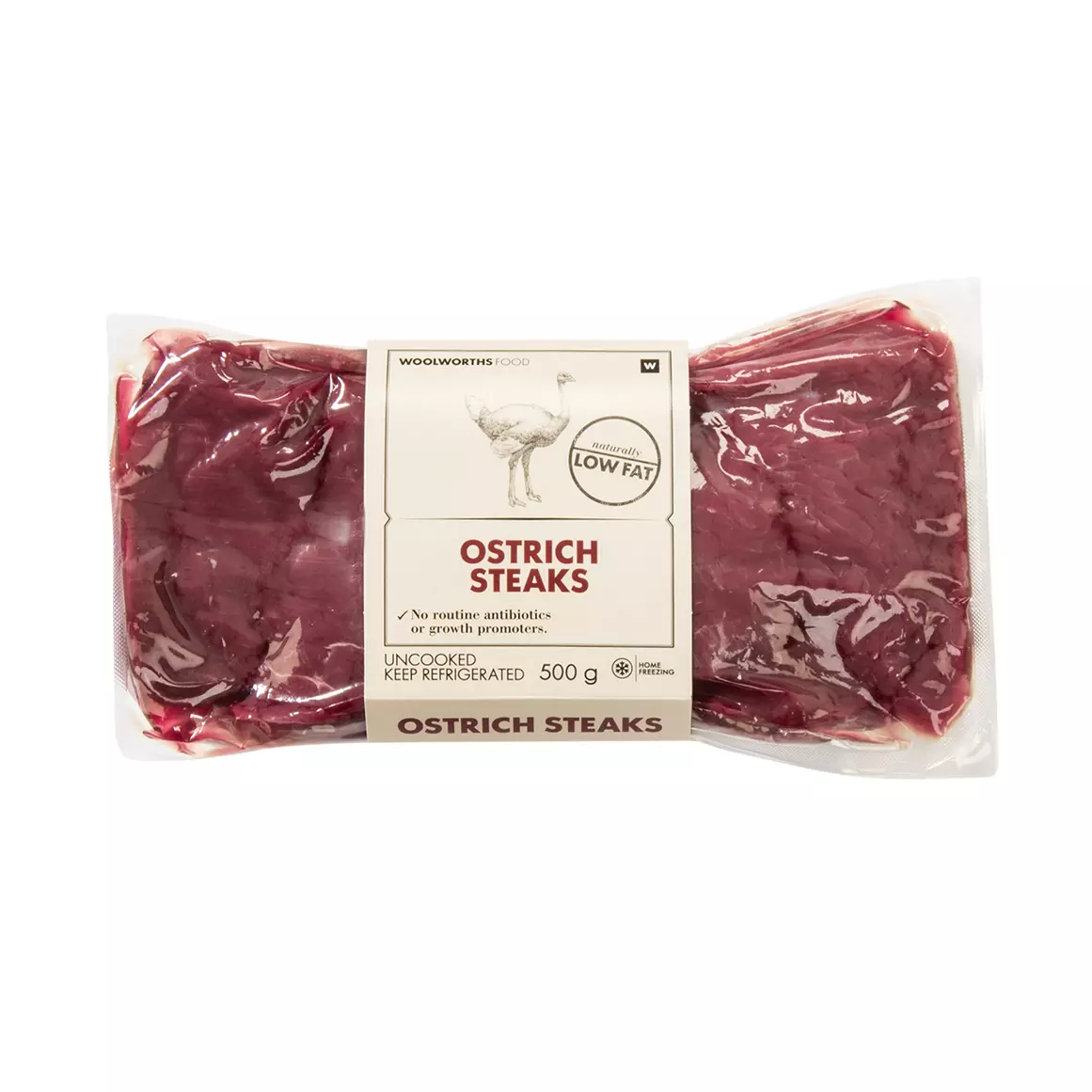 Ostrich Steaks 500g Ostrich Steaks 500g
