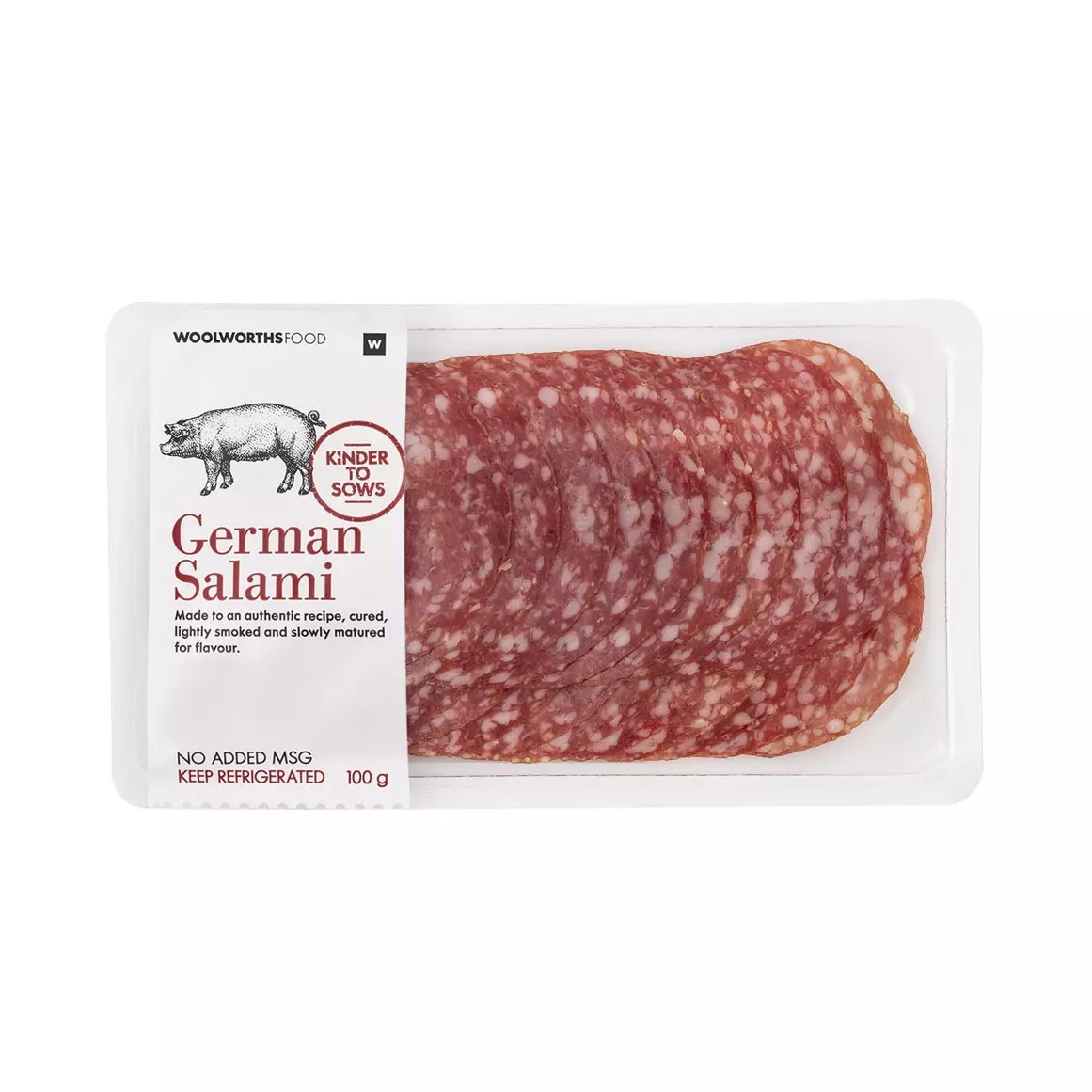 Sliced German Salami 100g Sliced German Salami 100g