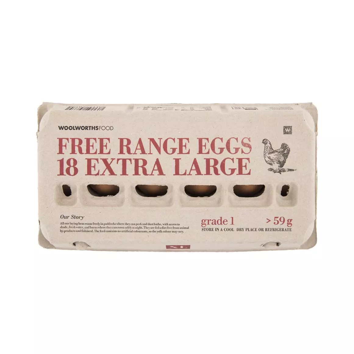 Free Range Extra Large Eggs 18pk Free Range Extra Large Eggs 18pk