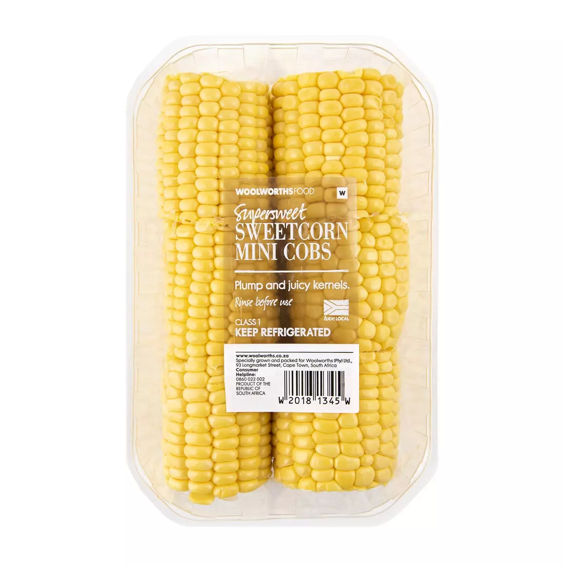 Supersweet Sweetcorn Mini Cobs