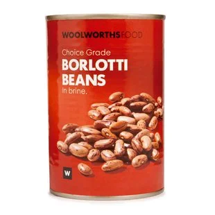 Borlotti Beans in Brine 400g