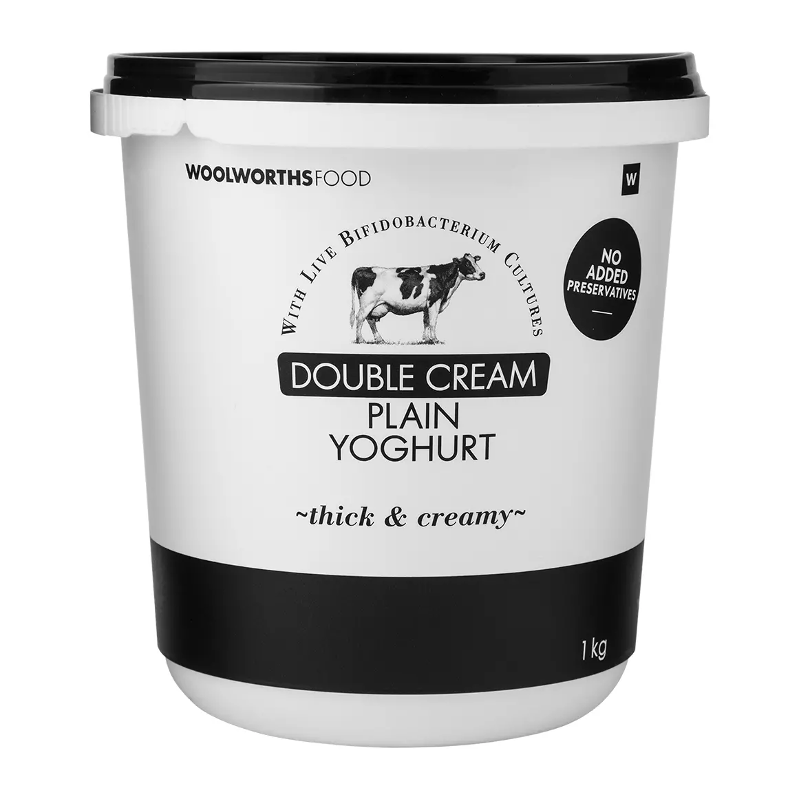 Double Cream Plain Yoghurt 1kg