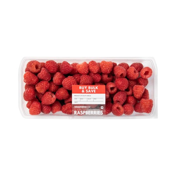 Bulk Raspberries 350g