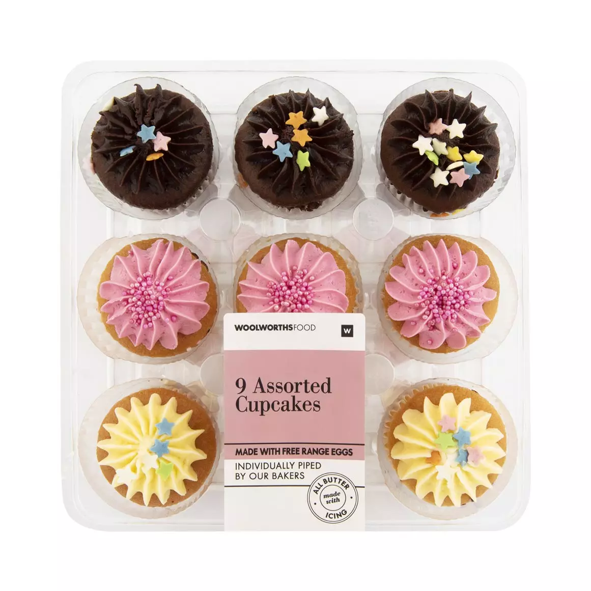 Assorted Cupcakes 9pk Assorted Cupcakes 9pk