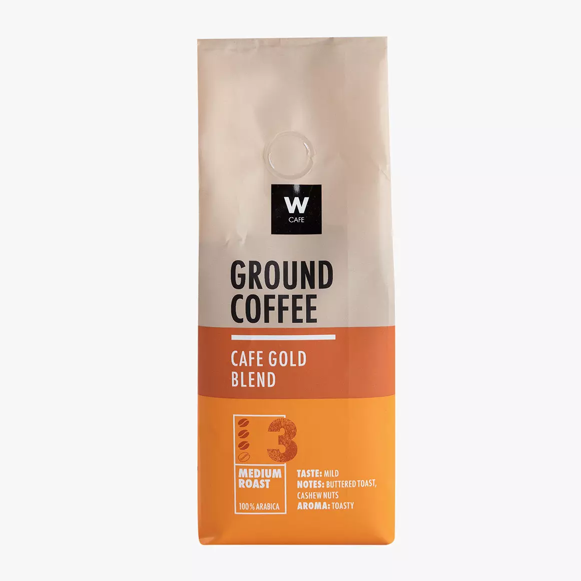 WCafe Cafe Gold Blend Ground Coffee 250g