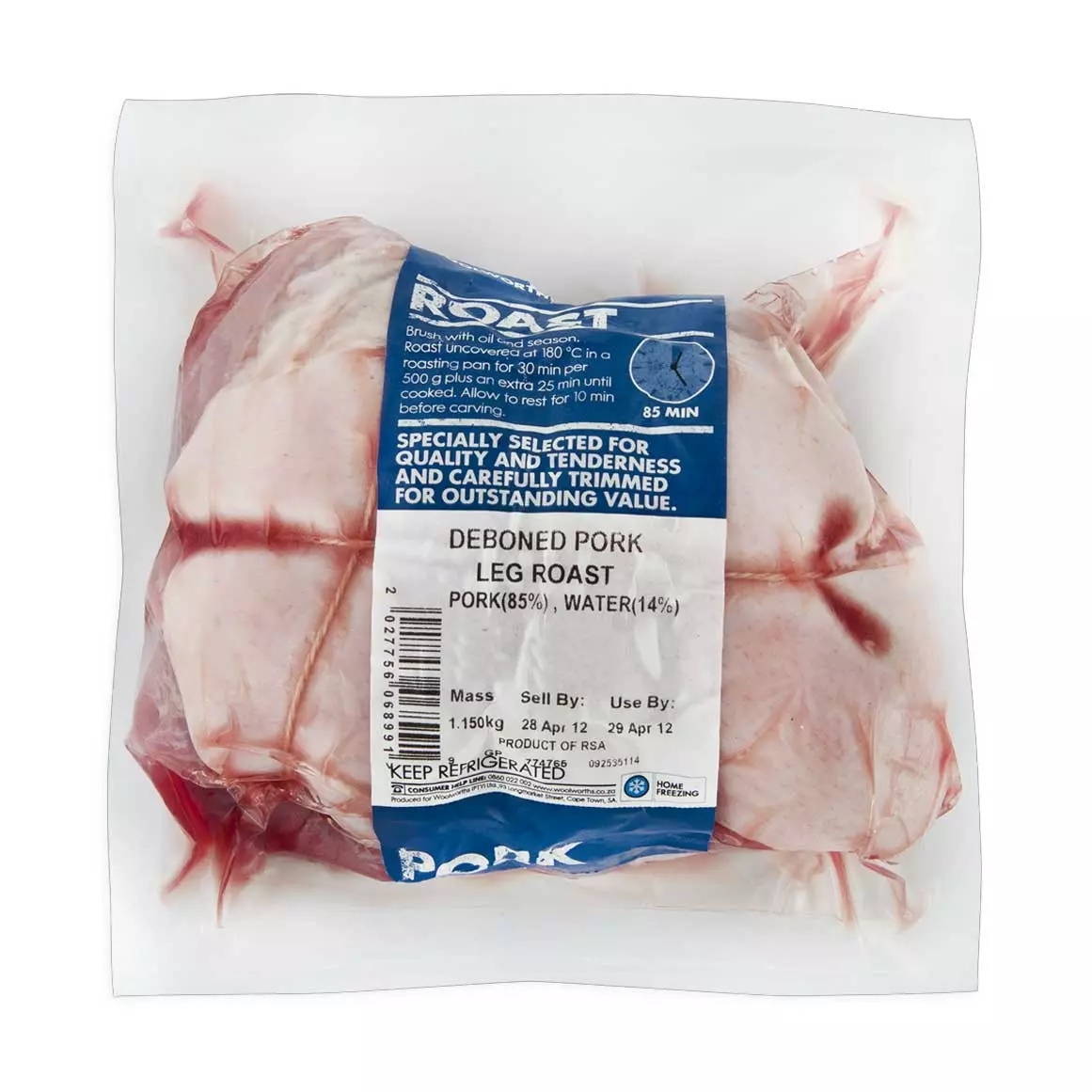 Deboned Pork Leg Roast Avg 1.2kg Deboned Pork Leg Roast Avg 1.2kg