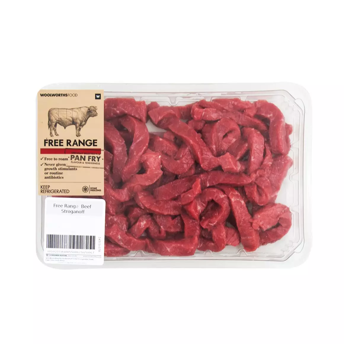 Free Range Beef Stroganoff Avg 500g