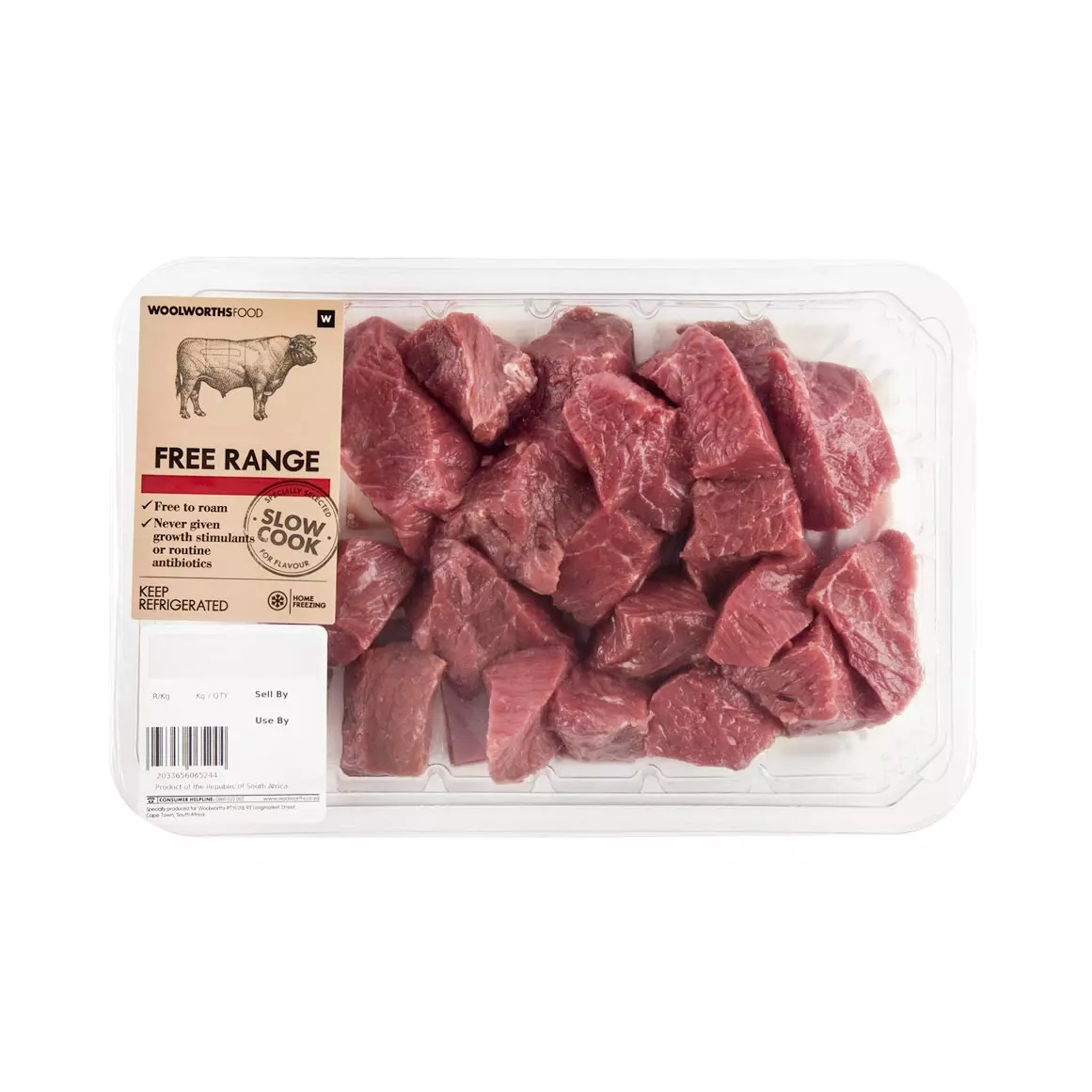Free Range Beef Cubes Avg 500g Free Range Beef Cubes Avg 500g