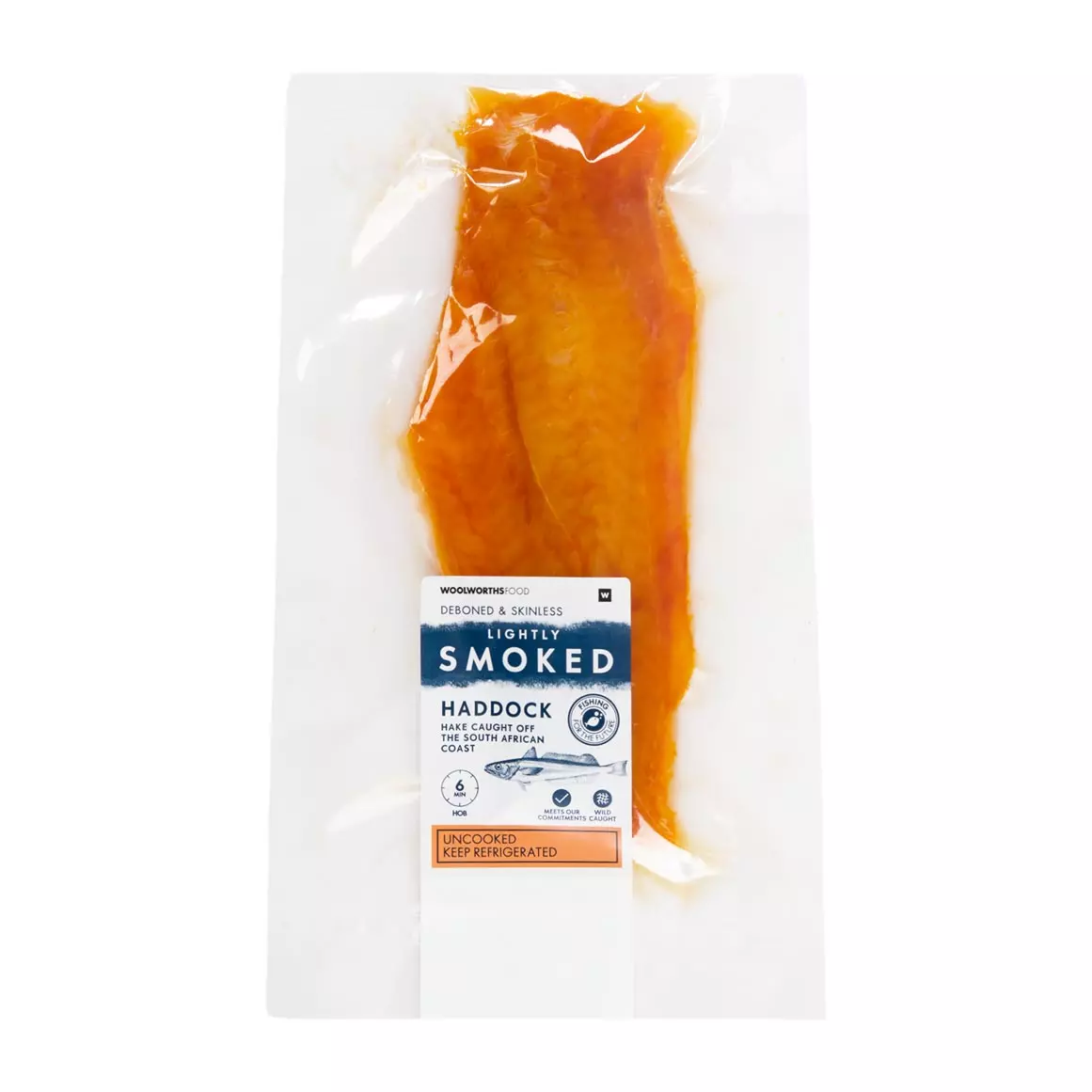 Lightly Smoked Haddock Fillet Avg 300g