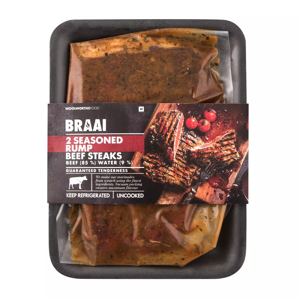 Seasoned Rump Beef Steak Avg 300g Seasoned Rump Beef Steak Avg 300g