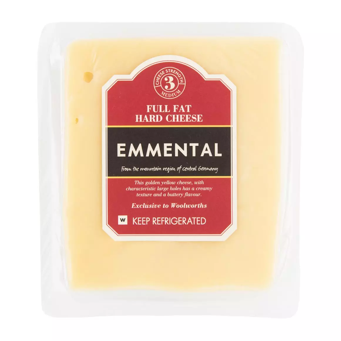 Emmental Cheese Avg 200g Emmental Cheese Avg 200g