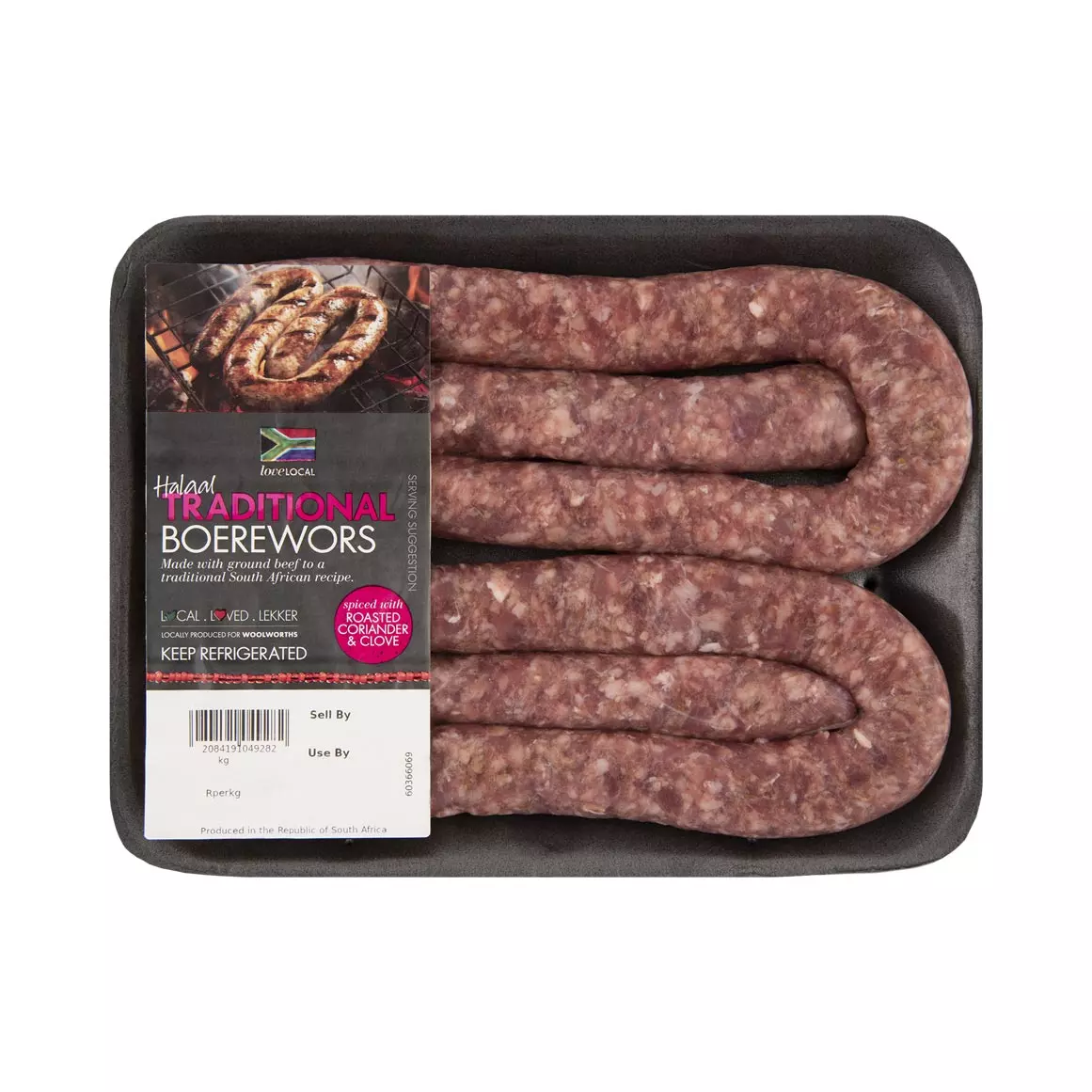 Halaal Traditional Boerewors Avg 500g Halaal Traditional Boerewors Avg 500g