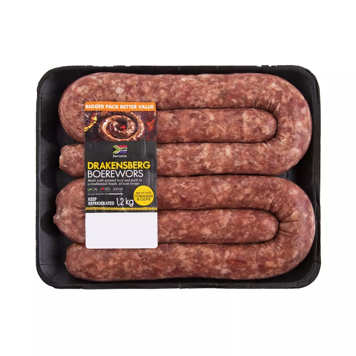 Bulk Drakensberg Boerewors Avg 1.2kg Bulk Drakensberg Boerewors Avg 1.2kg