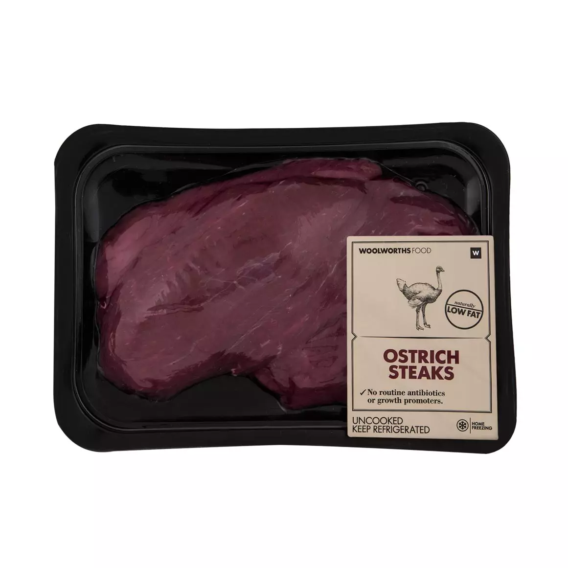 Ostrich Steaks Avg 500g Ostrich Steaks Avg 500g