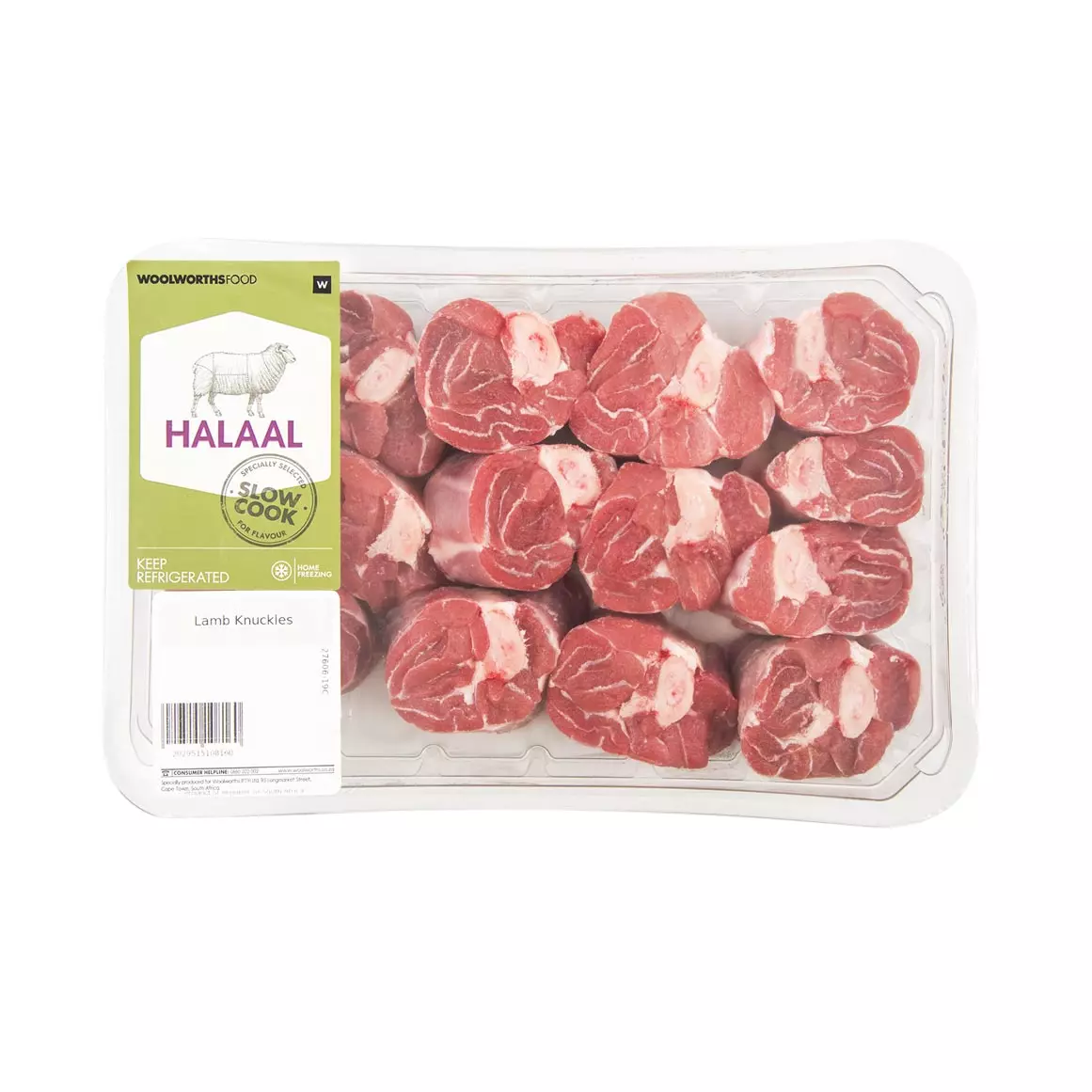 Halaal Free Range Lamb Knuckles Avg 750g Halaal Free Range Lamb Knuckles Avg 750g