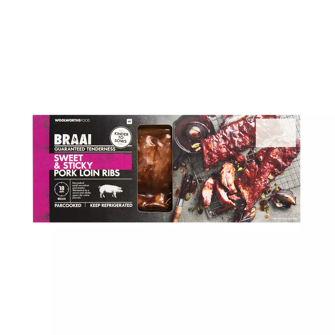 Sweet & Sticky Pork Loin Ribs Avg 1kg Sweet & Sticky Pork Loin Ribs Avg 1kg