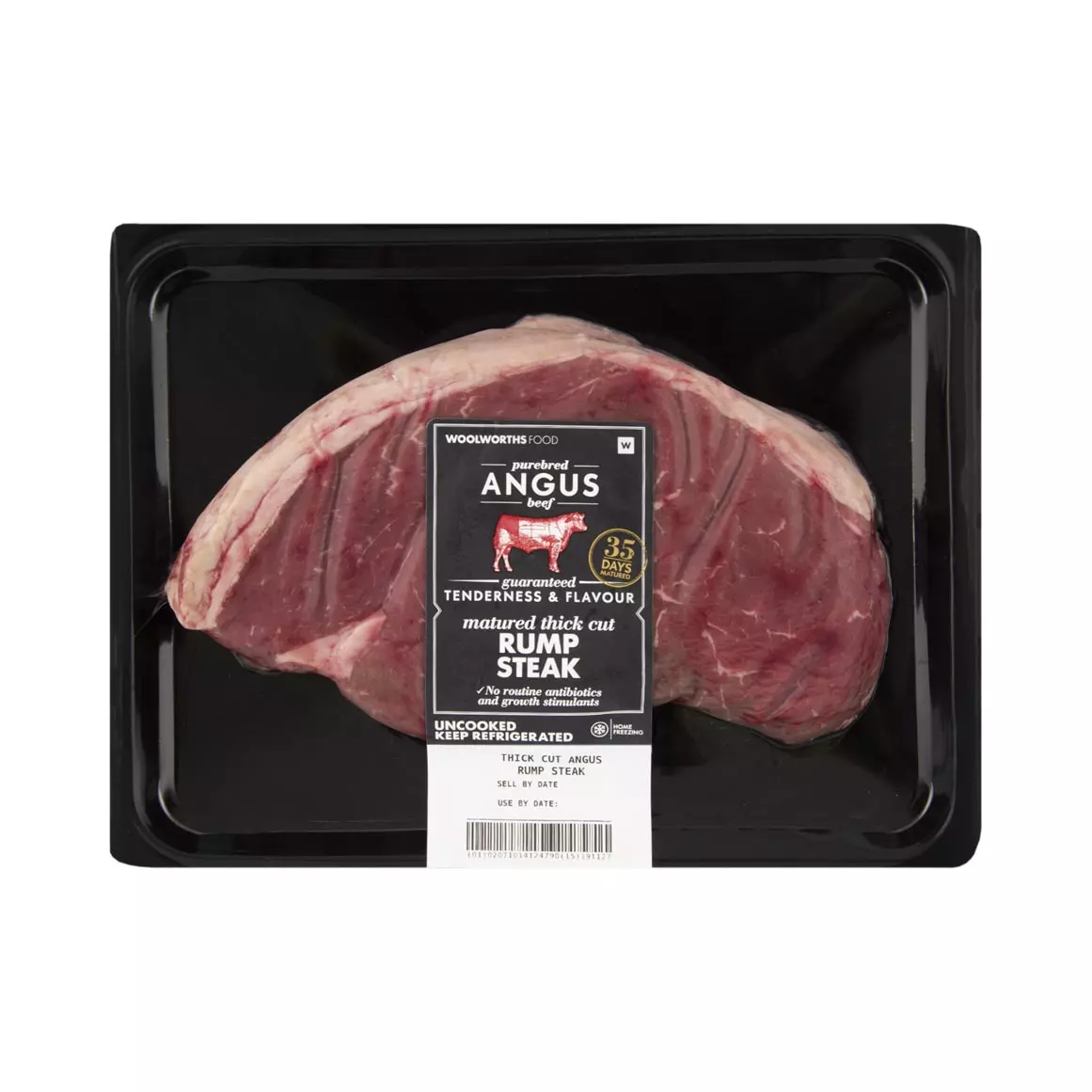Matured Thick Cut Angus Beef Rump Steak Avg 700g