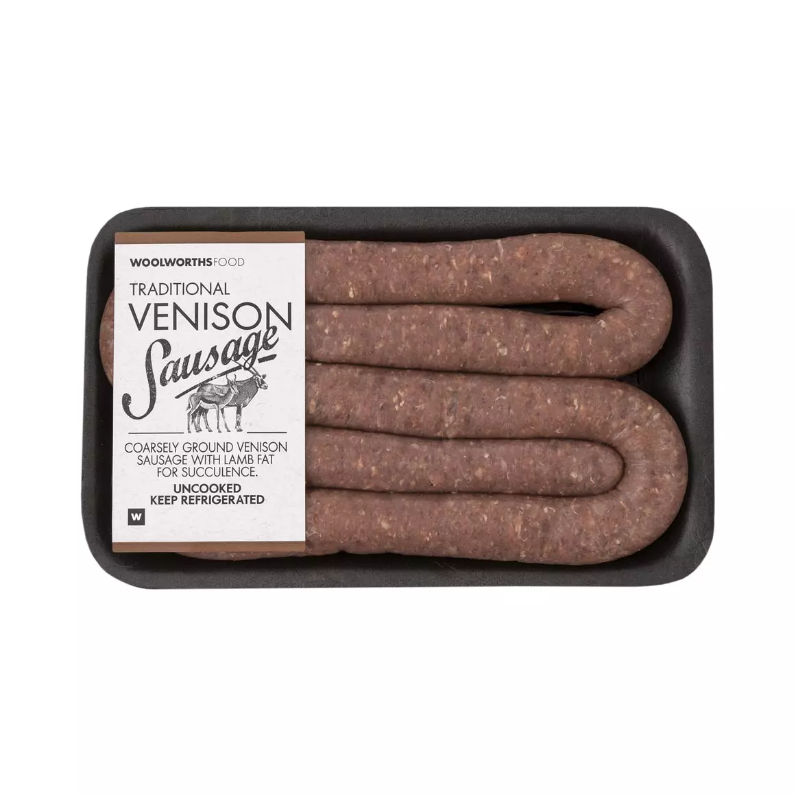 Free Range Venison Sausage Avg 400g