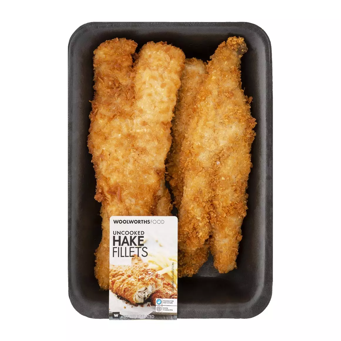 Crumbed Hake Fillets Avg 700g