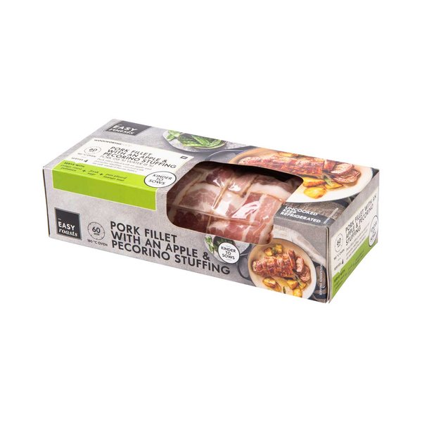 Pork Fillet with an Apple & Pecorino Stuffing Avg 800g Pork Fillet with an Apple & Pecorino Stuffing Avg 800g